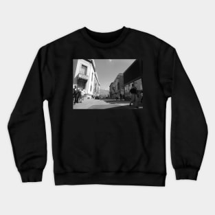 sheffield street photography by simon dell Crewneck Sweatshirt